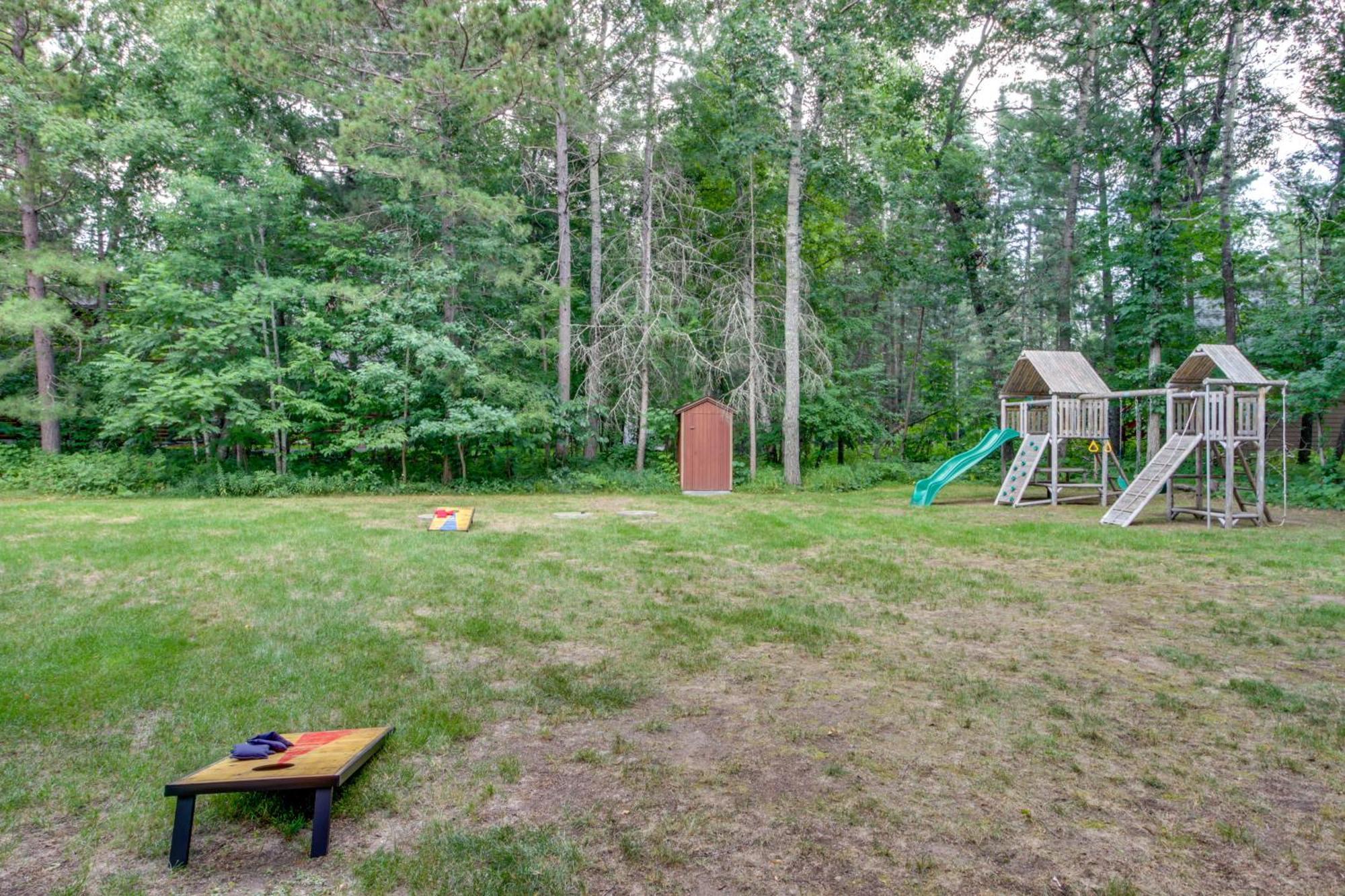 Beautiful Breezy Point Home With Beach And Dock! Pequot Lakes Esterno foto